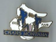 Crans Montana 100 Ans, Pin