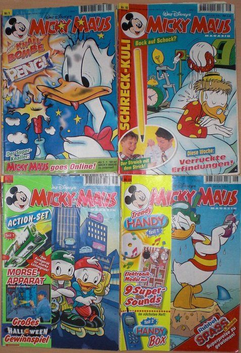 Comics: 7,5 kg - 85 Micky Maus Hefte aus 1990-2000 – Gebraucht aus Zürich von Zurich 6