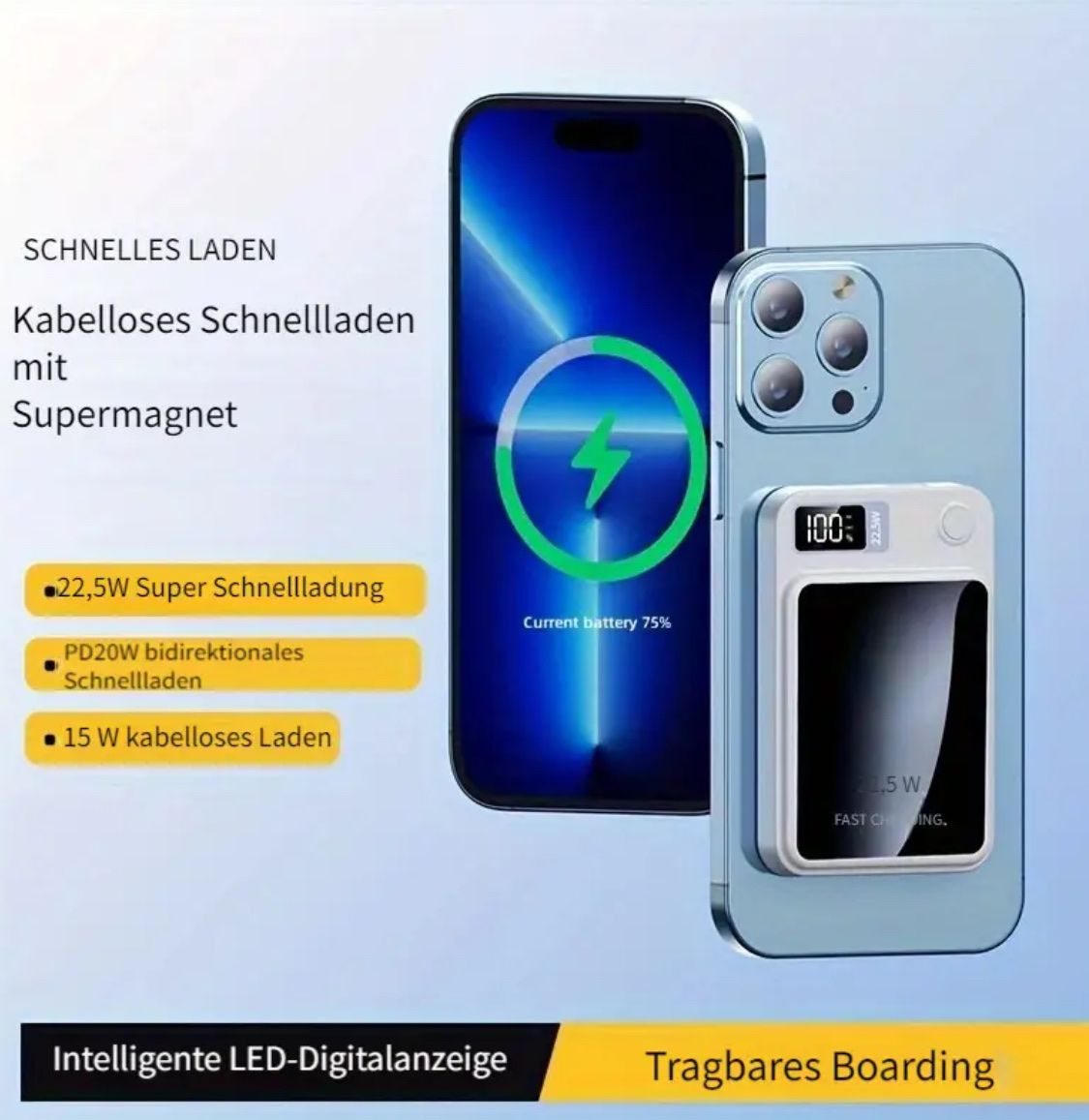 Chargements: Powerbank 10000mAh LED Display – Neuf avec emballage d'origine à Suhr par SchnapperCH 3