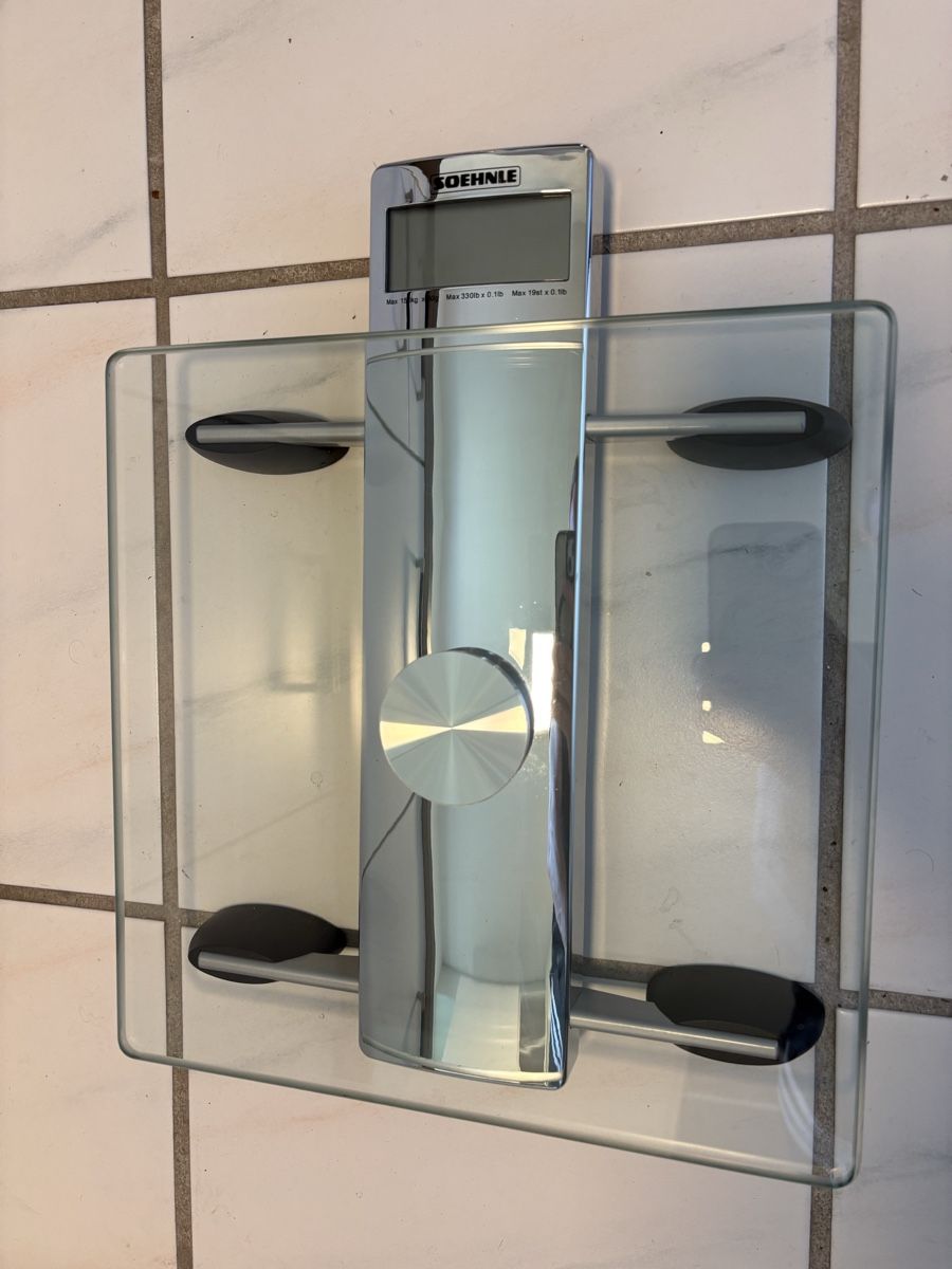Soehnle Personenwaagen: Digital Scale Soehnle Glass Chrome Used Condition – Gebraucht aus Rüschlikon von ArnaudEichenberger 1