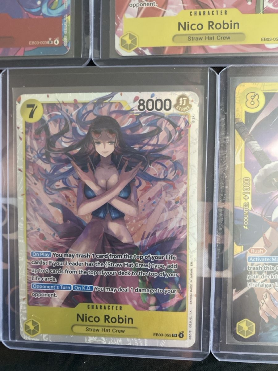Bandai Carte collezionabili: One Piece Karten Set Uta, Nami, Nico Robin – Nuovo (secondo la descrizione) da Jegenstorf venduto da amor87 4