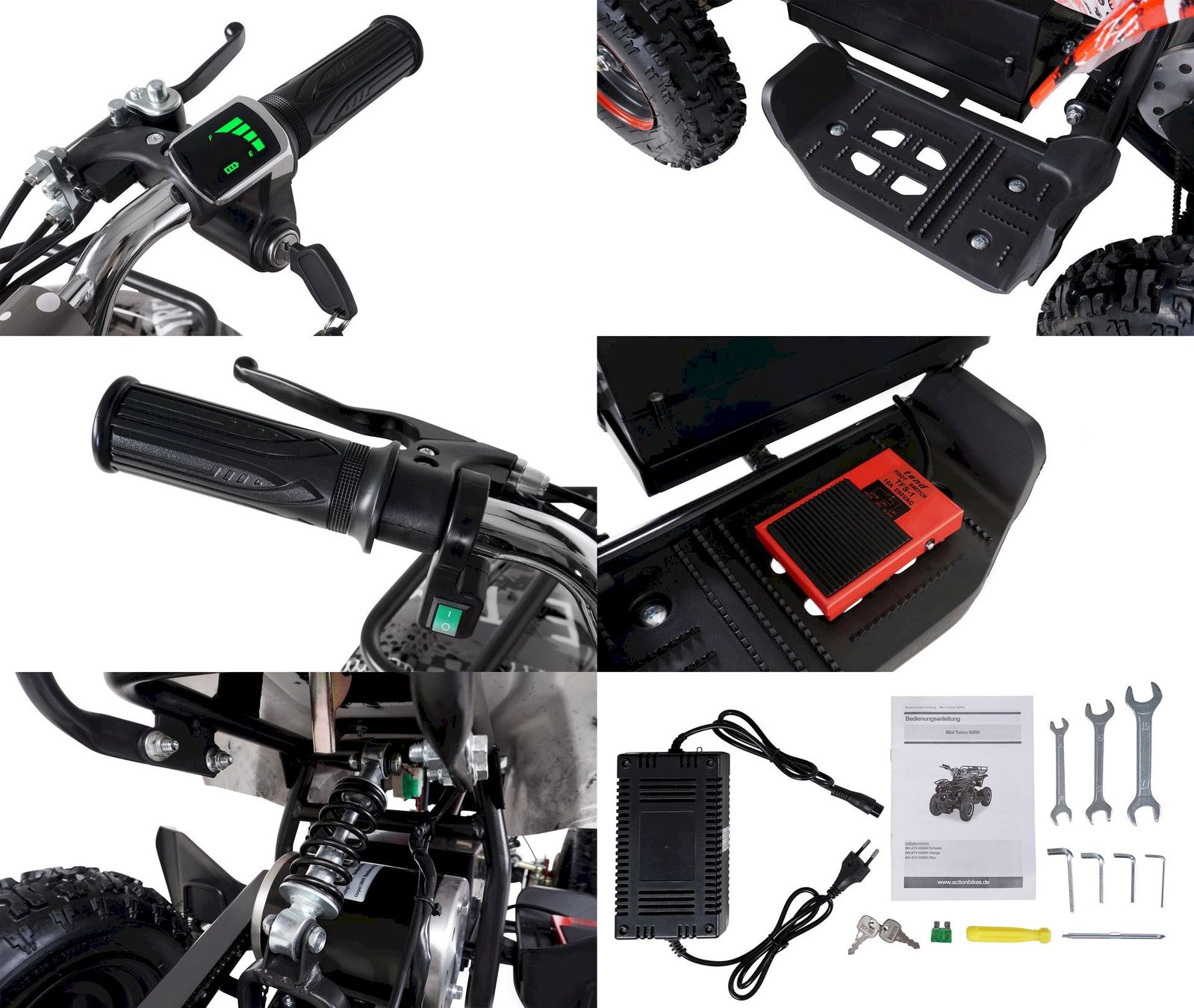 Véhicules pour enfants: Actionbikes TORINO Elektro-Kinderquad – Neuf avec emballage d'origine à Bottighofen par zaap 8