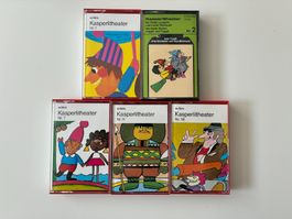Kasperli Kassetten - 5er Set (Folgen 1, 2, 7, 11, 16)