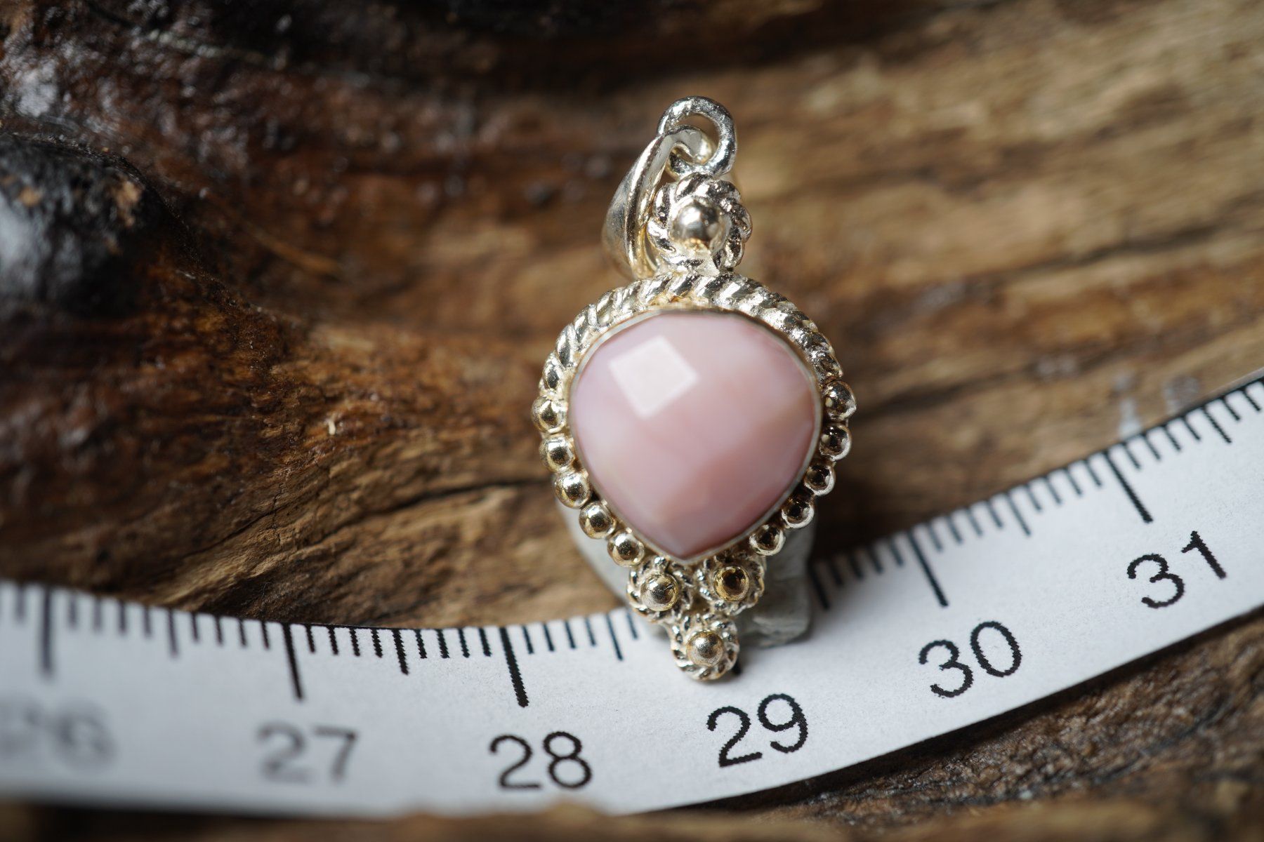 Ciondoli: Opal Rosa      Facettiert    Anhänger   925 Silber – Nuovo e nell'imballaggio originale da Balgach venduto da top_silver 4