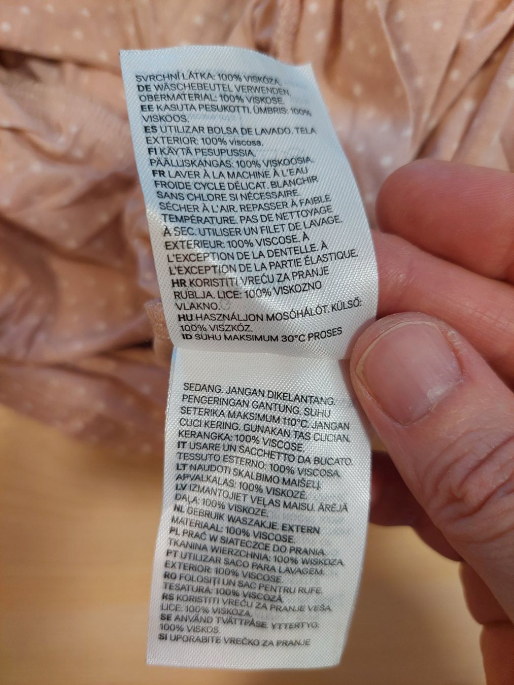 H&M Camicette: Umstands Oberteil rosa, Grösse L – Usato da Gränichen venduto da JaelRoost 4