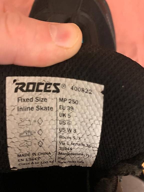 Pattini in linea & Pattini a rotelle: Inlineskates Roces Damen (Gr. 38.5) – Usato da Menzberg venduto da den_9l7k 2