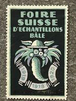 Basel antik 1918 BALE FOIRE SUISSE D`ECHANTILLONS 1918-1920