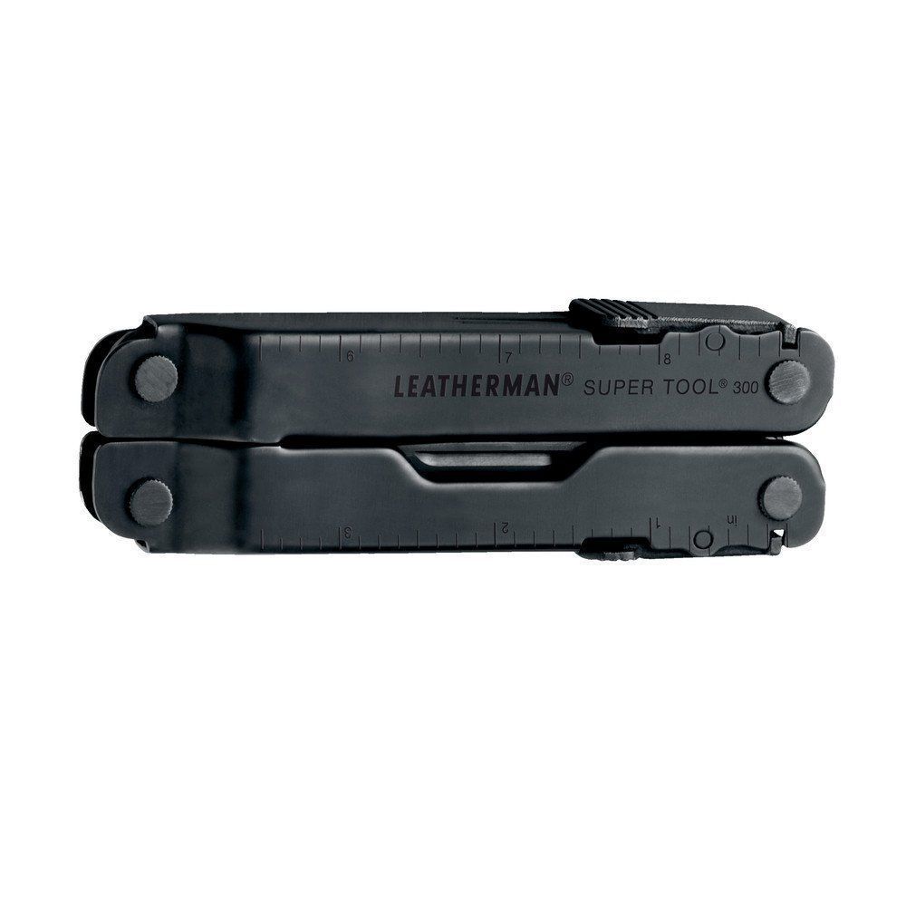Leatherman Accessori: Leatherman MultiTool SUPER TOOL 300, black, inkl. Holster – Nuovo e nell'imballaggio originale da Koppigen venduto da Bracher_Mail-House 2