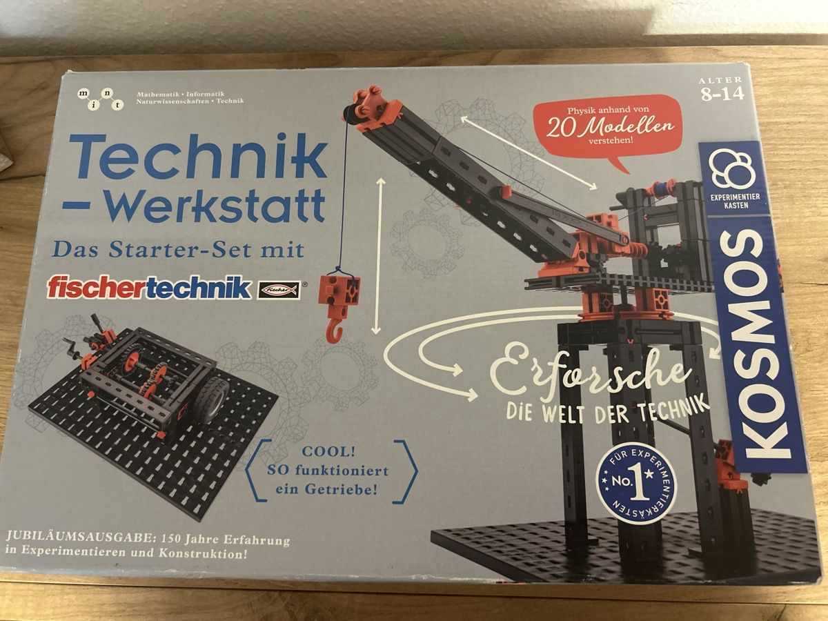 Kosmos Giocattoli: Technik- Werkstatt Spielzeug Kinder Kosmos – Usato da Fischbach- Göslikon venduto da Rommel