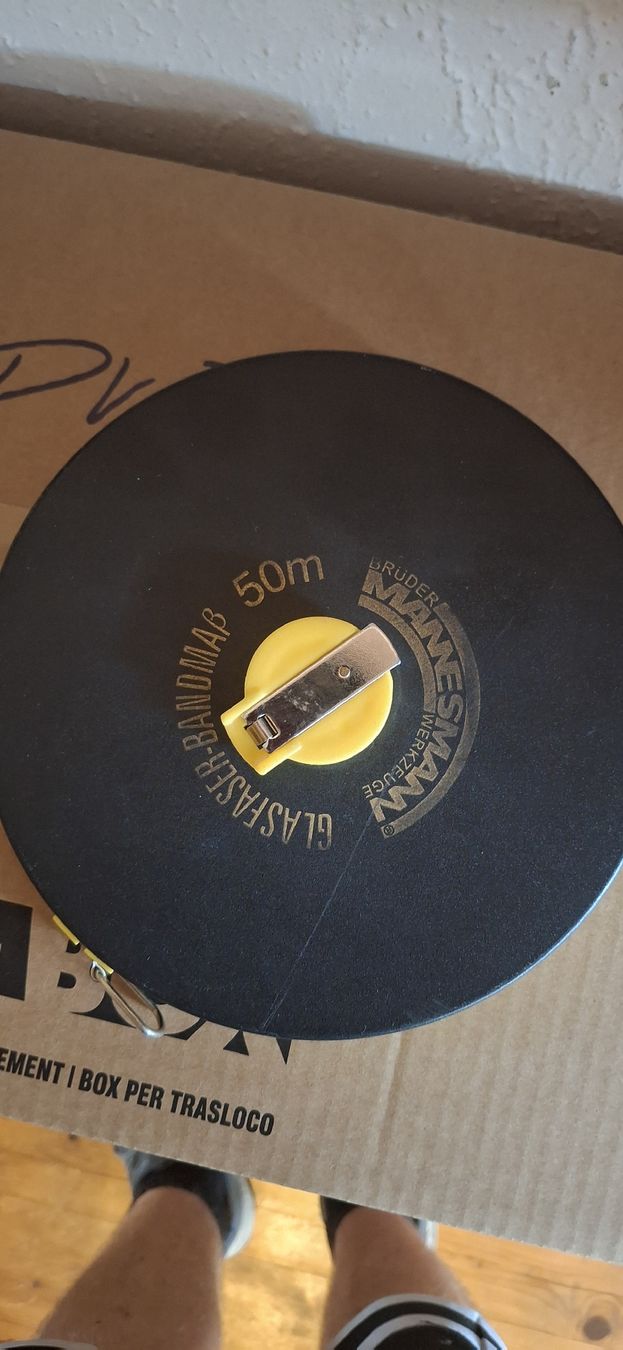 Messen: 50 Meter Messblatt – Gebraucht aus Staffelbach von jen_g2yd