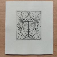 Exlibris Hermann Bauer - Original Radierung