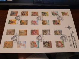 Collection de timbres Afrique du Sud, série botanique rare!