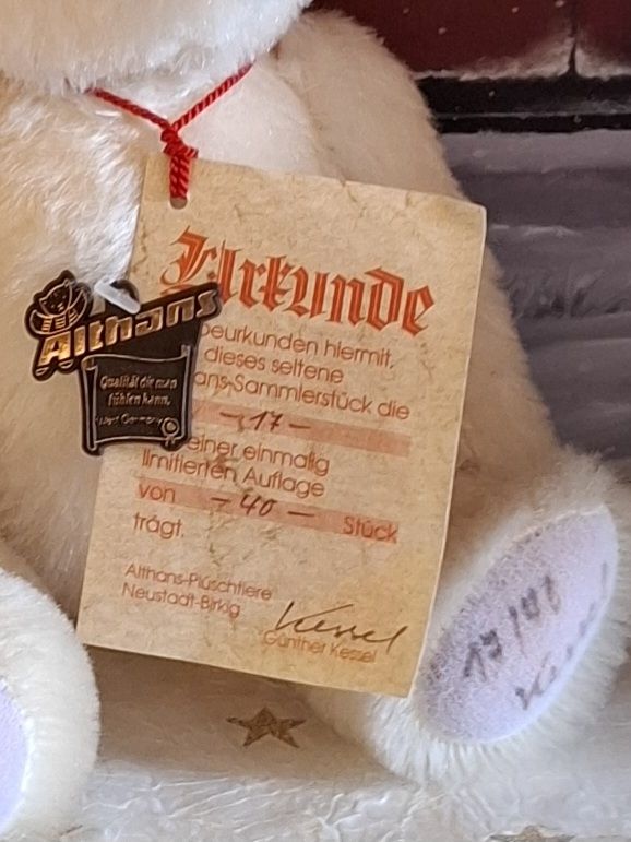 Giocattoli: LIM.ALTHANS TEDDY NO.17/40 STK – Nuovo (secondo la descrizione) da Gretzenbach venduto da schibaya 5