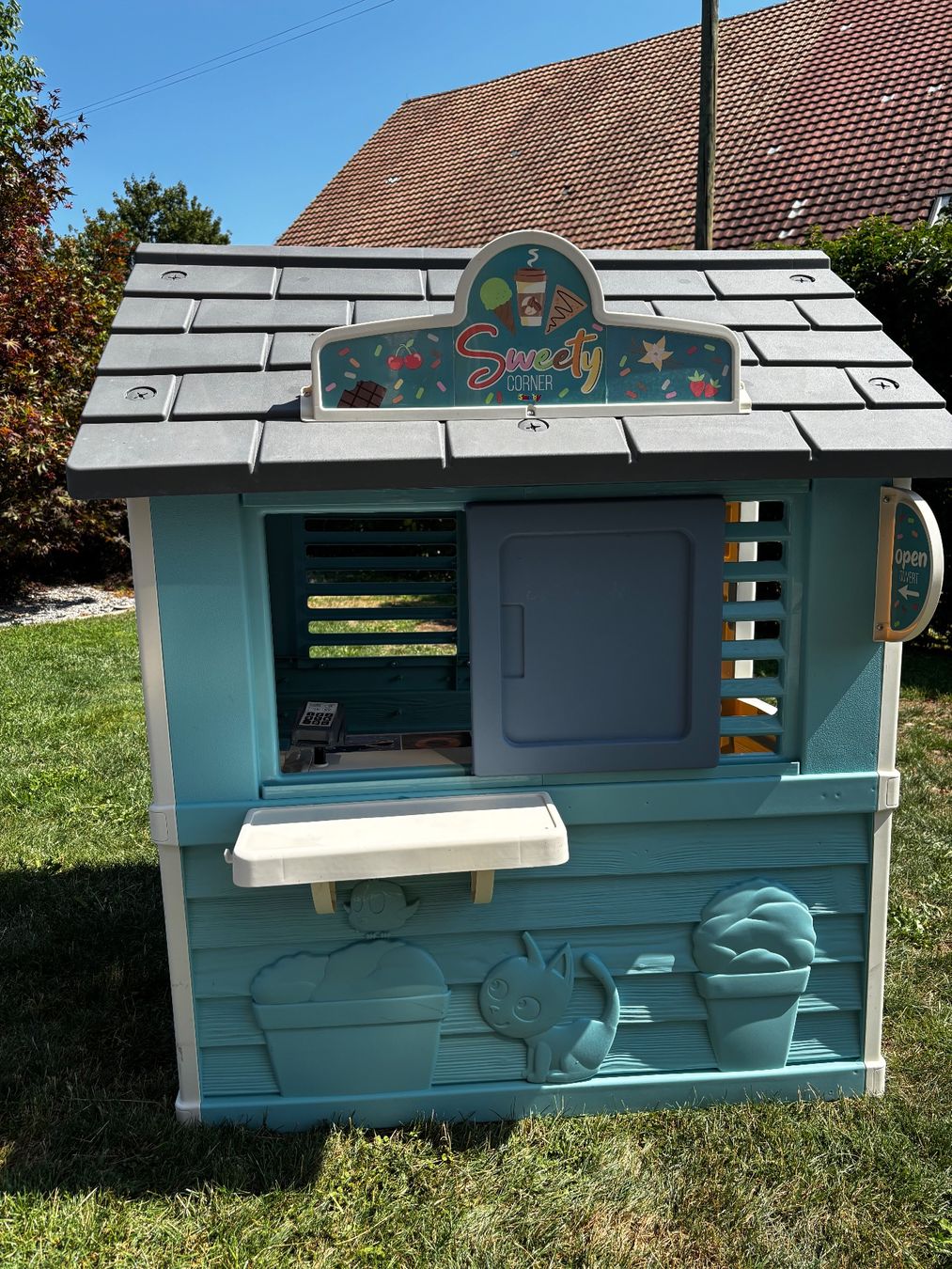 Smoby Casette per bambini: Spielhaus Smoby Sweet Cafe – Usato da Wolfwil venduto da cha_da-sta 1