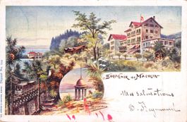 Magglingen Mâcolin BE // 1900 Litho