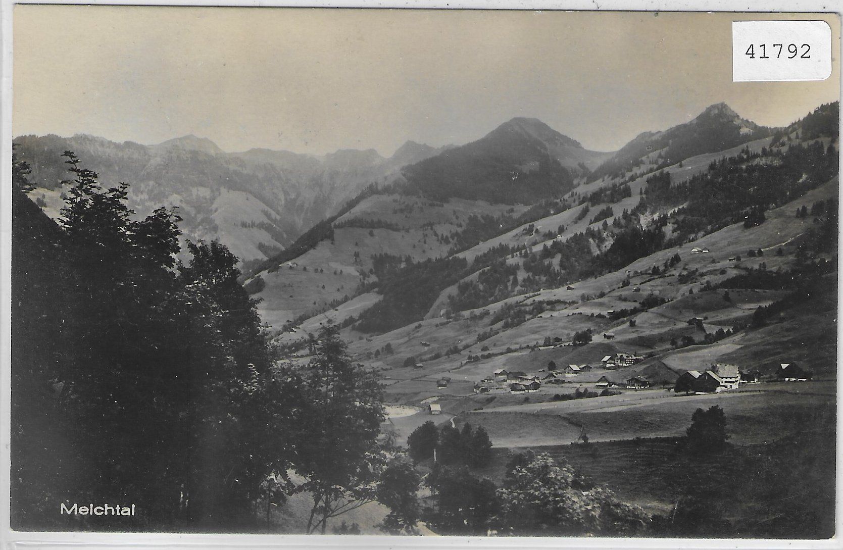 Cartoline postali: Melchtal - Generalansicht – Usato da Ettingen venduto da Kartenplanet