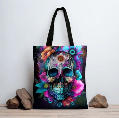Neu! coole Einkaufs Tasche Shopper Gothic Rose