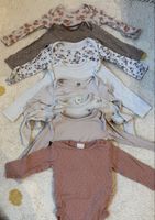 Langarmbodys Mädchen Grösse 74 , 9 Stück