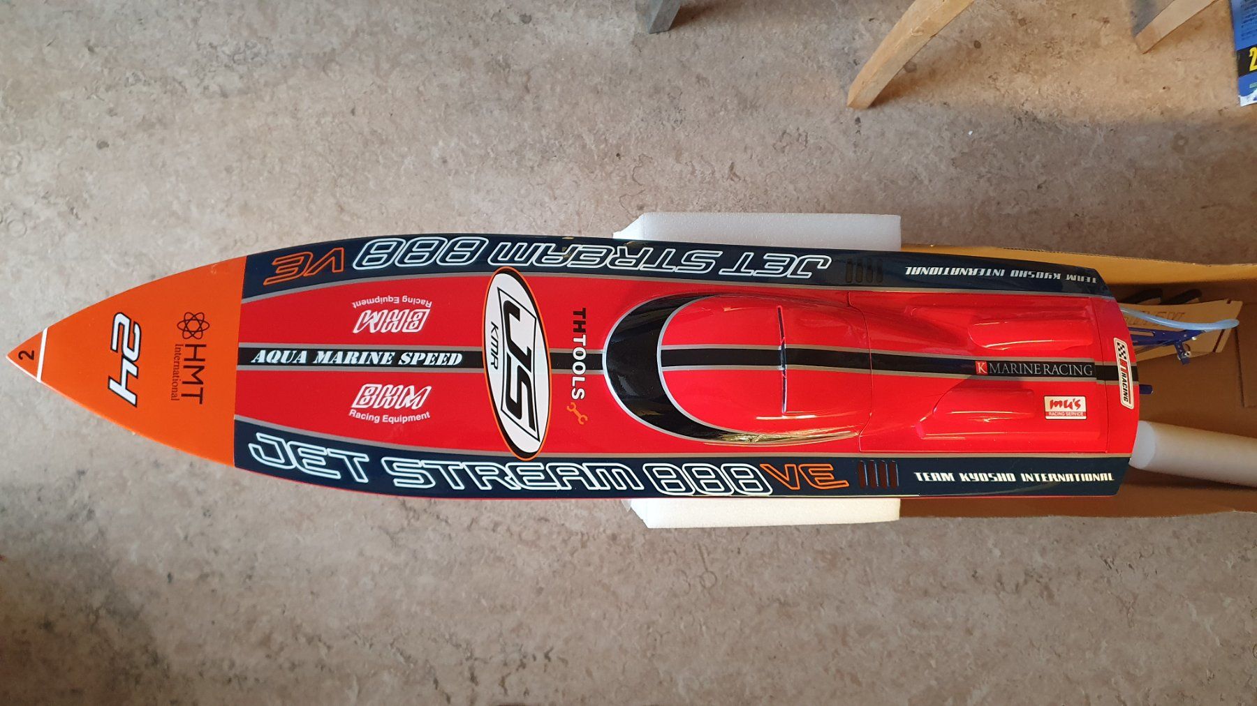Kyosho Modellismo RC: Kyosho Jet Stream 888 VE & originalverpackt – Usato da Basel venduto da Aletschhorn 4