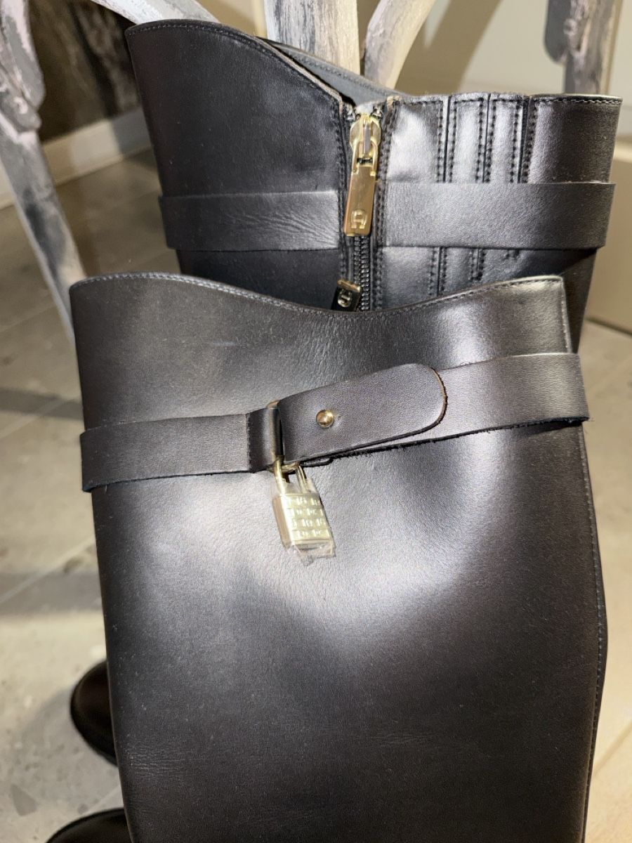 Aigner Scarpe da donna: Aigner Stiefel Gr. 38 – Nuovo (secondo la descrizione) da Muhen venduto da NaRa-Fashion 1