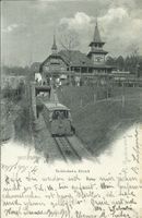 AK ZÜRICH DOLDER BAHN HOTEL DOLDER 1904