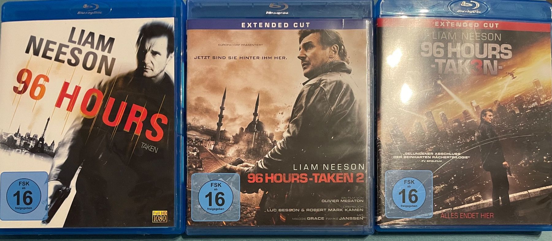 Tous les DVDs: 96 Hours - Taken 1-3 – Neuf (Voir description) à Waldenburg par Gonzo8