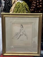 BENJAMIN VAUTIER(1895-1974)Dessin signé