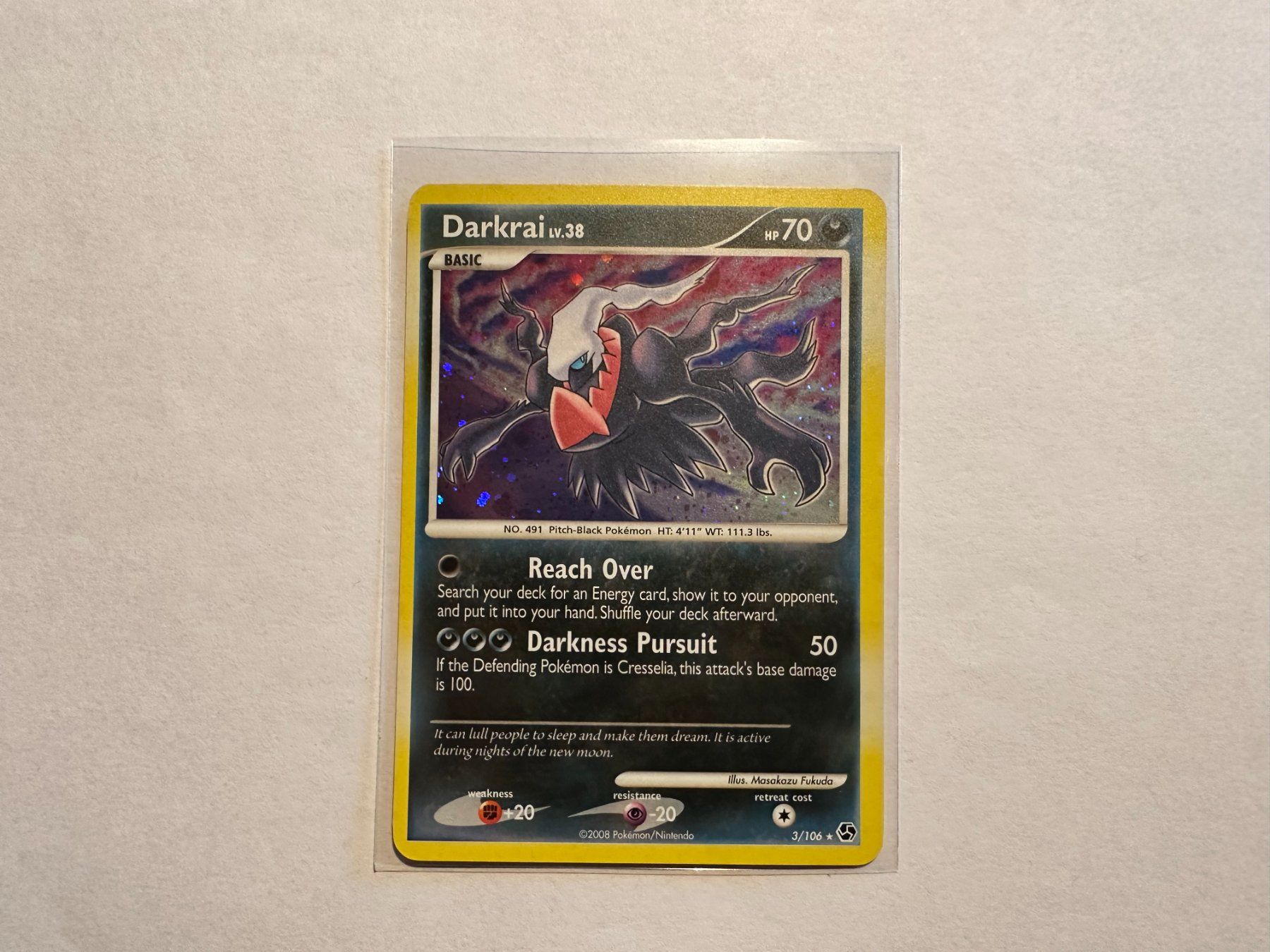Pokémon Sammelbilder & Trading cards: Darkrai holo D&P Great Encounters EN – Gebraucht aus Hagendorn von Pokecollectorch