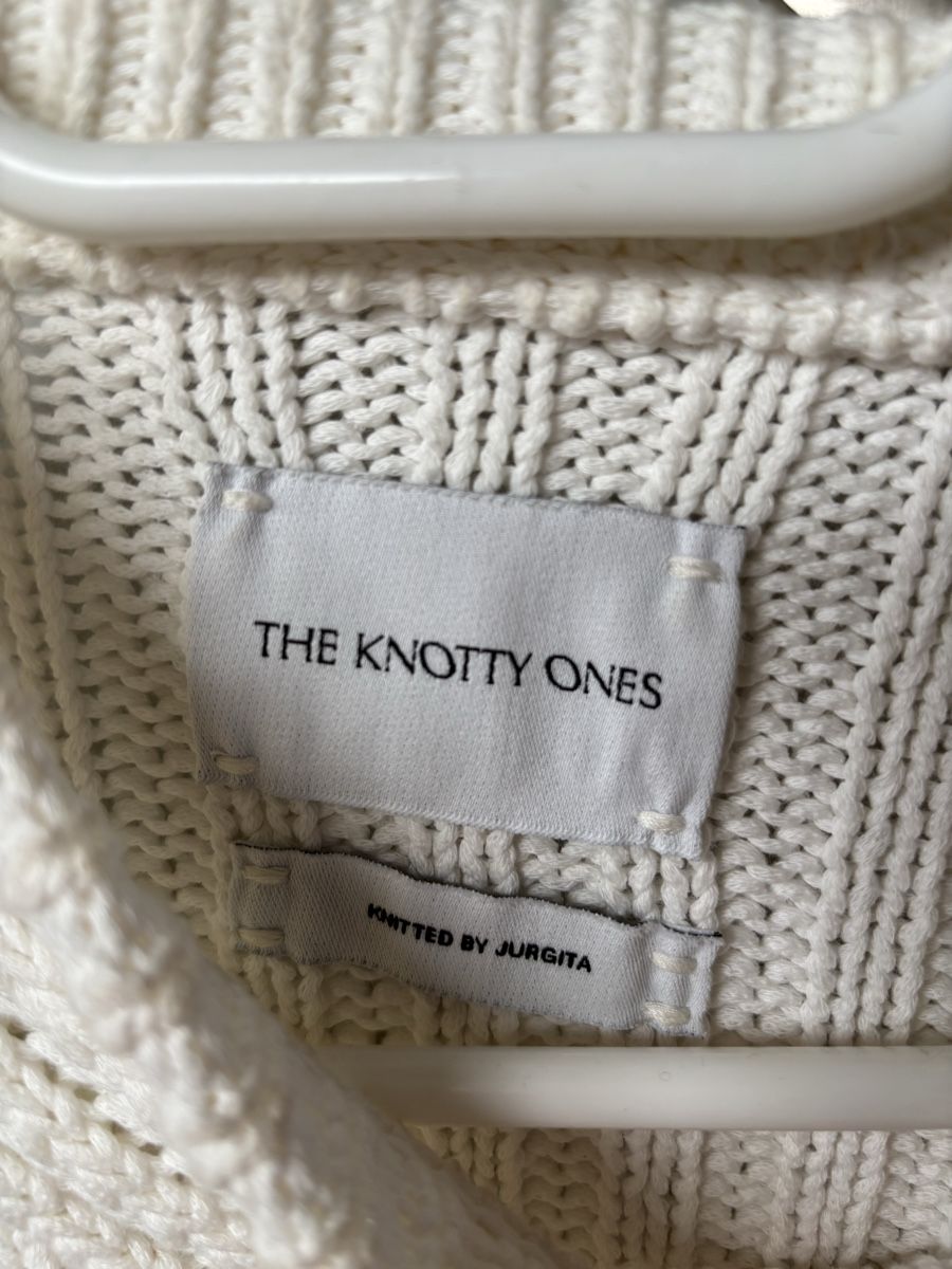 Pullover & Sweatshirts: The knotty ones Delcia Pullover weiss 100% Baumwolle – Gebraucht aus Winkel von Zimtguetzli 3