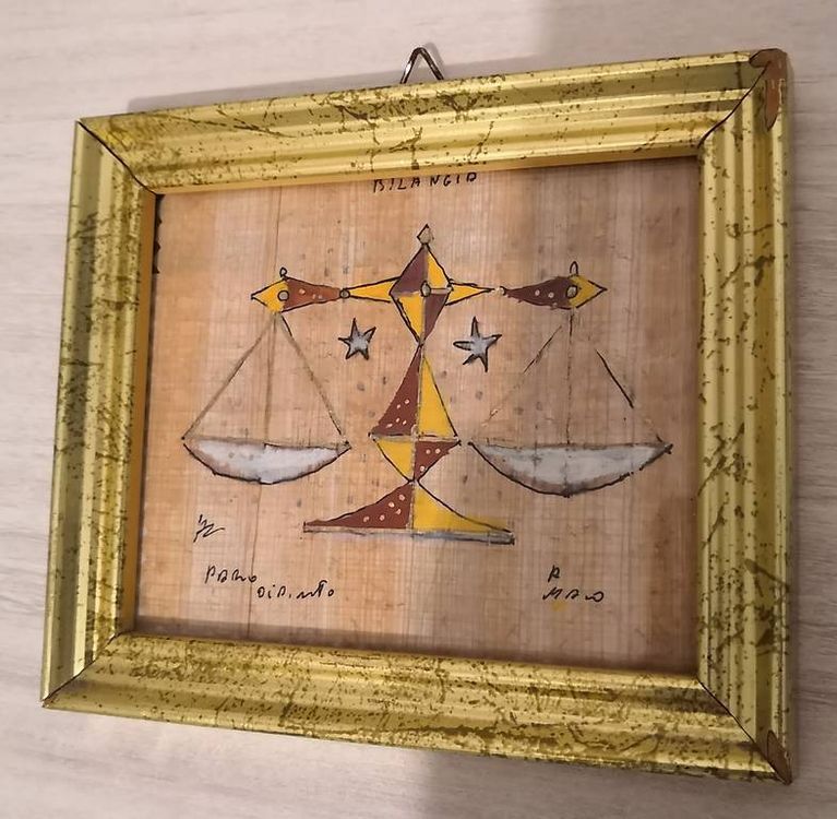 Quadro Diamanti 5D Bilancia 40x50 Cm | Kit Diamond Painting Fai Da Te Con Pietre Tonde Per Adulti E Principianti