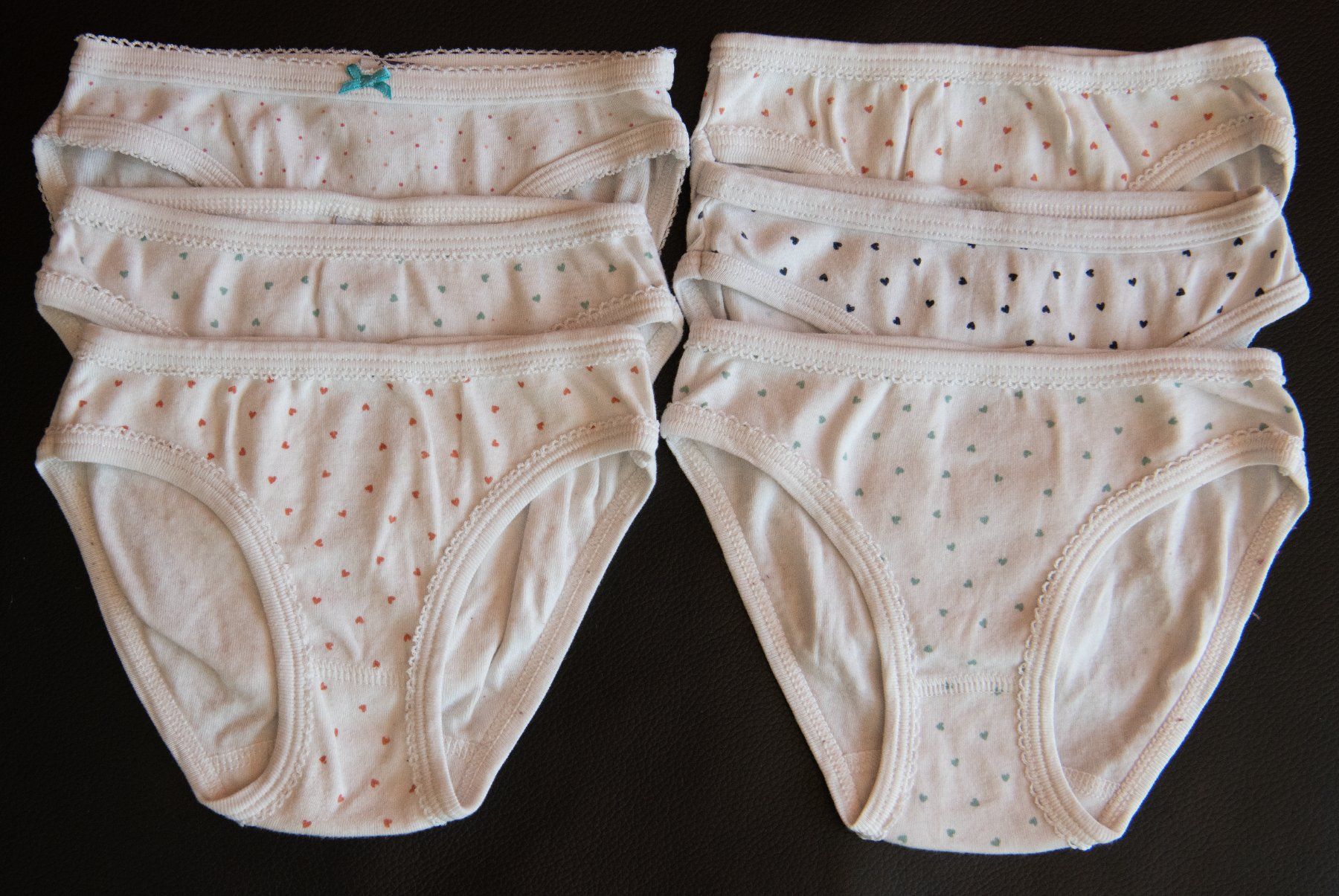 Petit Bateau Biancheria intima: 6 Slips von Petit Bateau, Gr. 110 – Usato da Meilen venduto da luca70