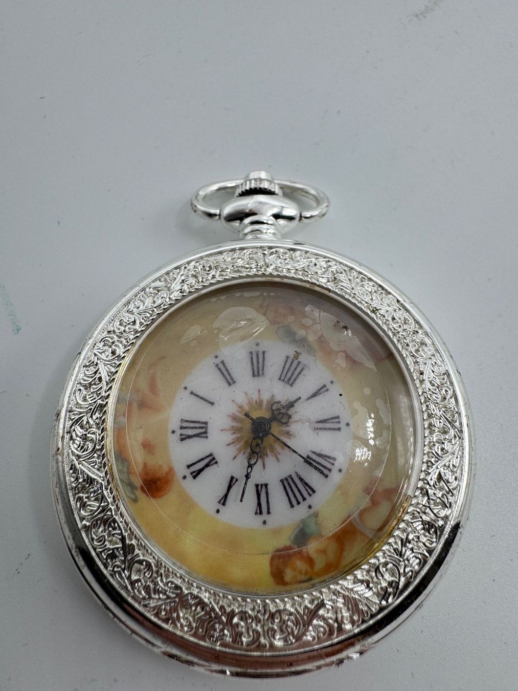 Uhren: Taschenuhr mit Engelmotiv – Gebraucht aus Sachseln von BONATI01 7