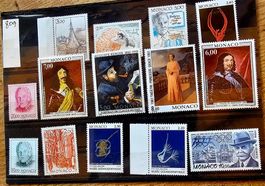 MONACO timbres neufs ** ~1991-92