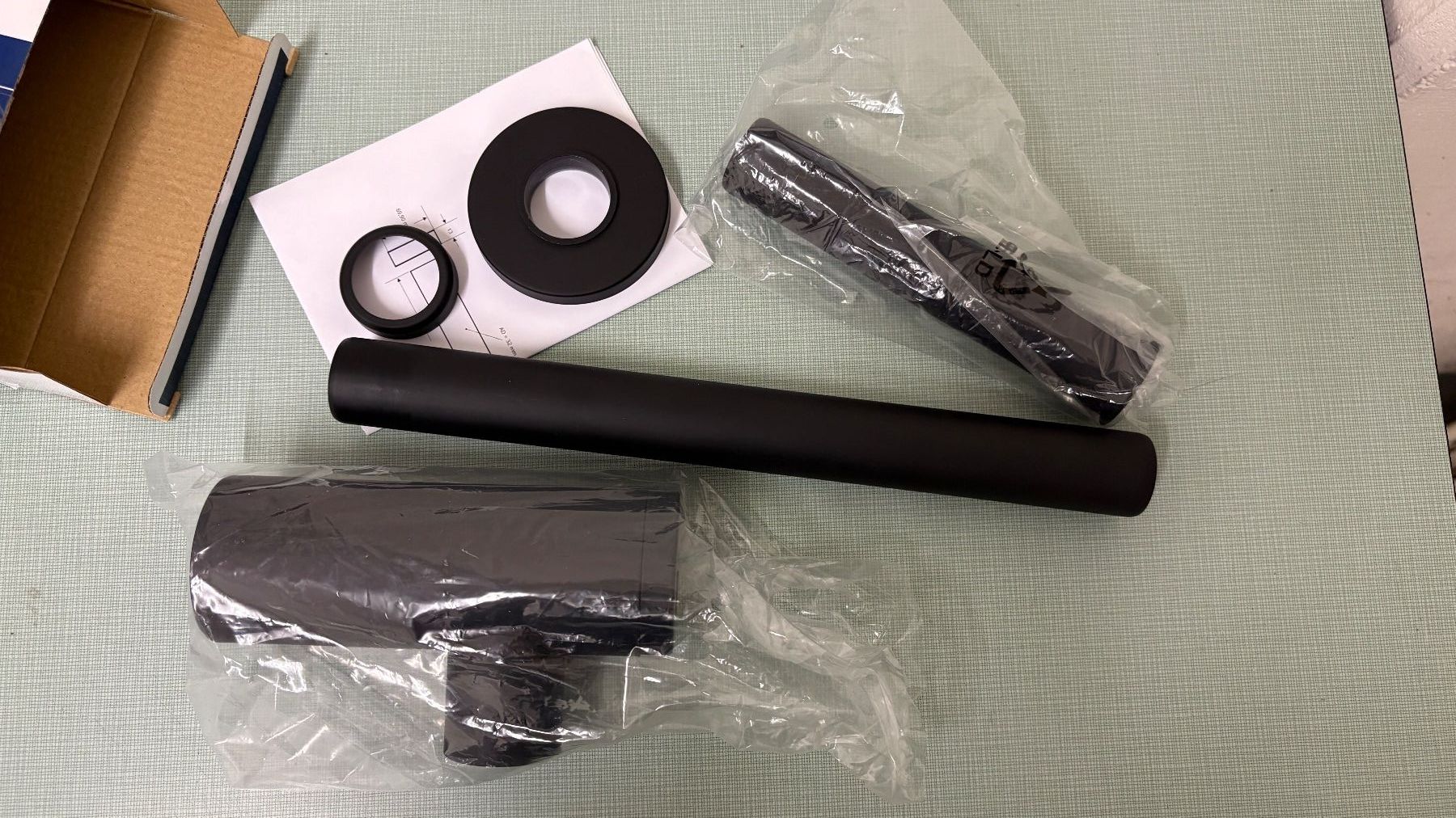 Rubinetteria: Bäderwelt Korfu Washbasin-Siphon black – Nuovo e nell'imballaggio originale da Adliswil venduto da fashionholic 1