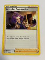 Pokemon-Karte Acerola's Premonition 129/172