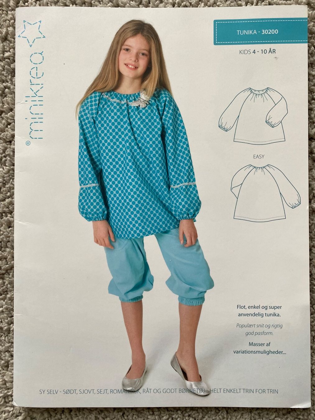 Cartamodelli: Schnittmuster Kinderbluse – Usato da Rapperswil SG venduto da cw30042006