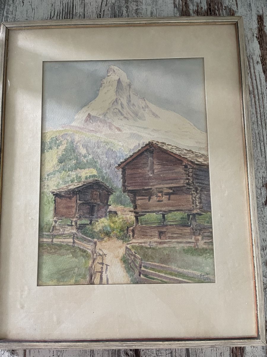 Foto & Immagini: Aquarell vom Matterhorn – Usato da Bolken venduto da mcleos