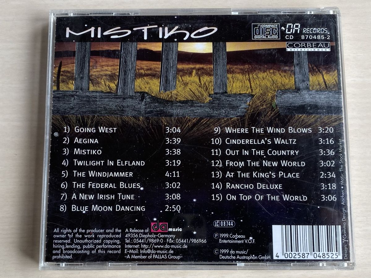 CD: TOL & TOL - MISTIKO - CD (Corbeau) – Usato da Oberried Brienz venduto da Chyara 1