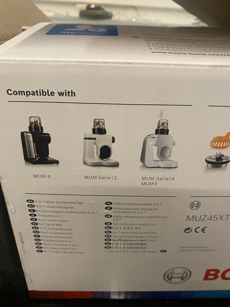 Bosch Appareils de cuisine: Bosch TastyMoments Set – Neuf avec emballage d'origine à Arbon par Astrid_2316 3
