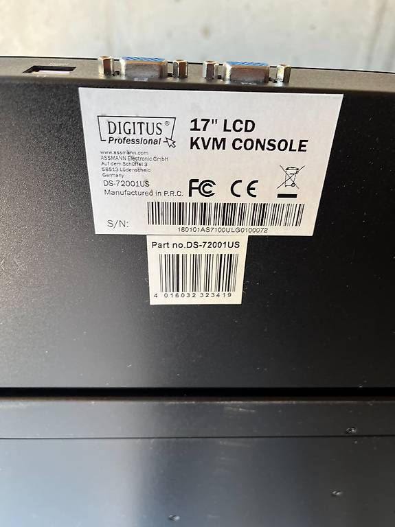 Racks & Cavalletti: Rack Server Monitor / Mouse / Keyboard – Usato da Basel venduto da landretta08 4