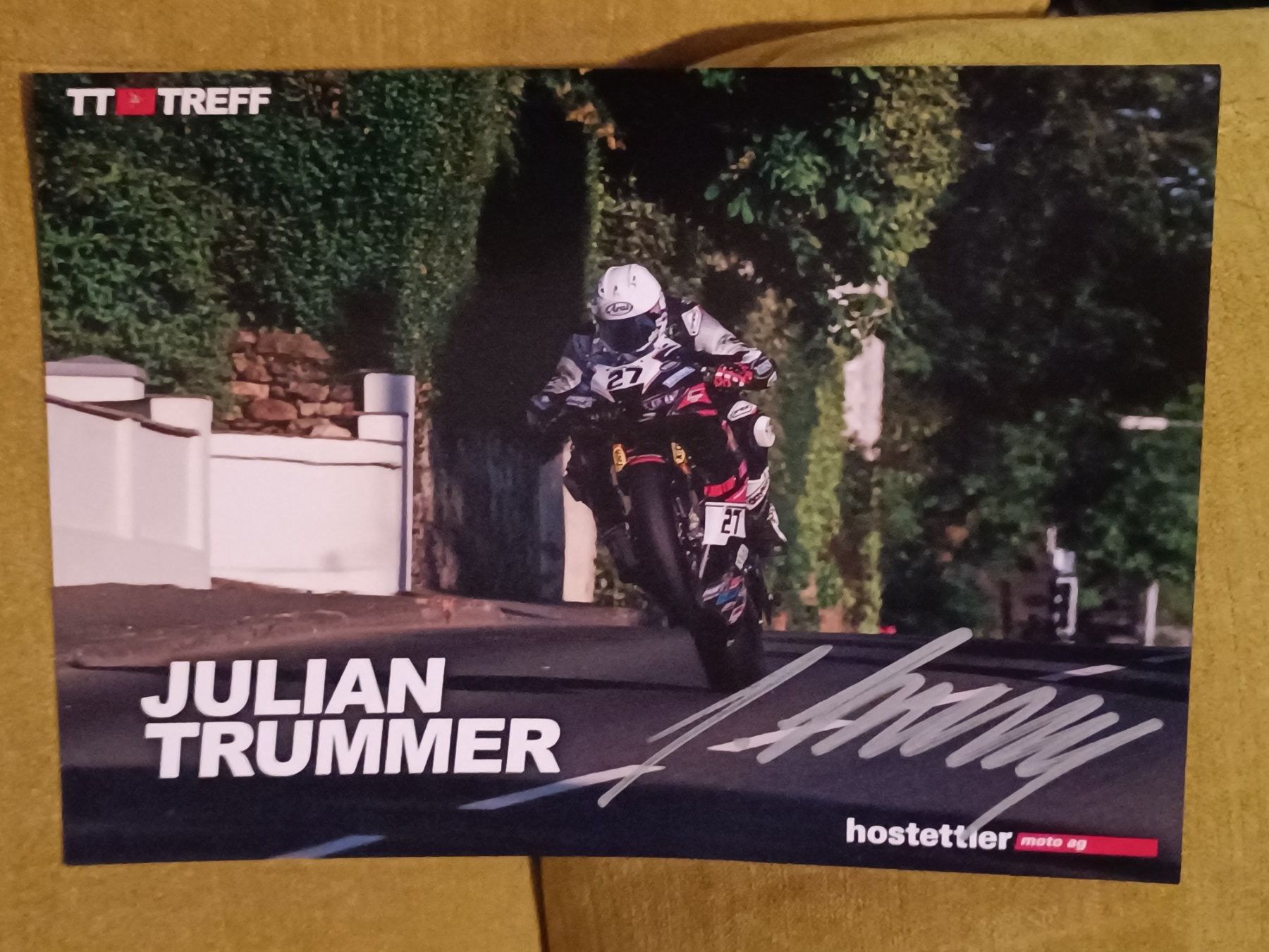 Autografi: Julian Trummer - persönlich gesammelt – Usato da Menziken venduto da Autogramme