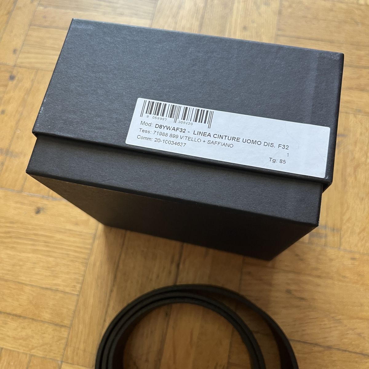 Versace Cinture: Versace Jeans Couture leather belt – Usato da Fribourg venduto da ariesto 3