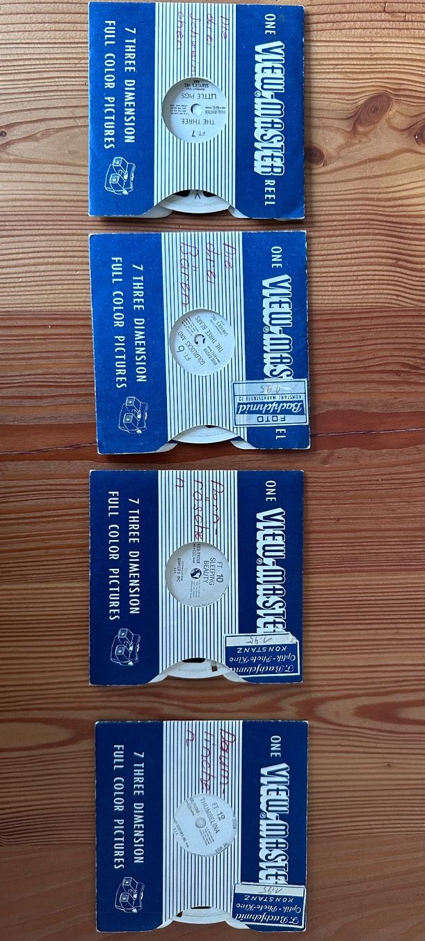 View-master Spielzeuge: View-Master Model E mit Originalbox & Bildscheiben – Gebraucht aus Wil SG von melyra 6