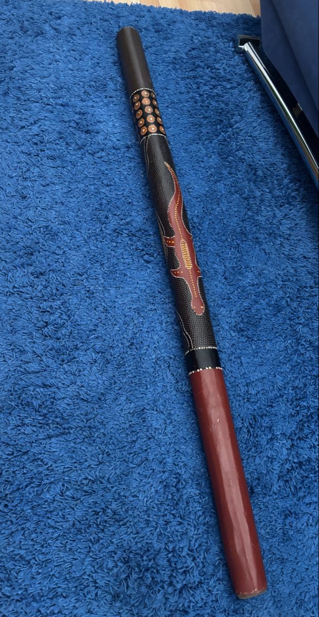 Strumenti musicali: Didgeridoo, bemahlt, gebraucht – Usato da Langenthal venduto da lenz3008 1
