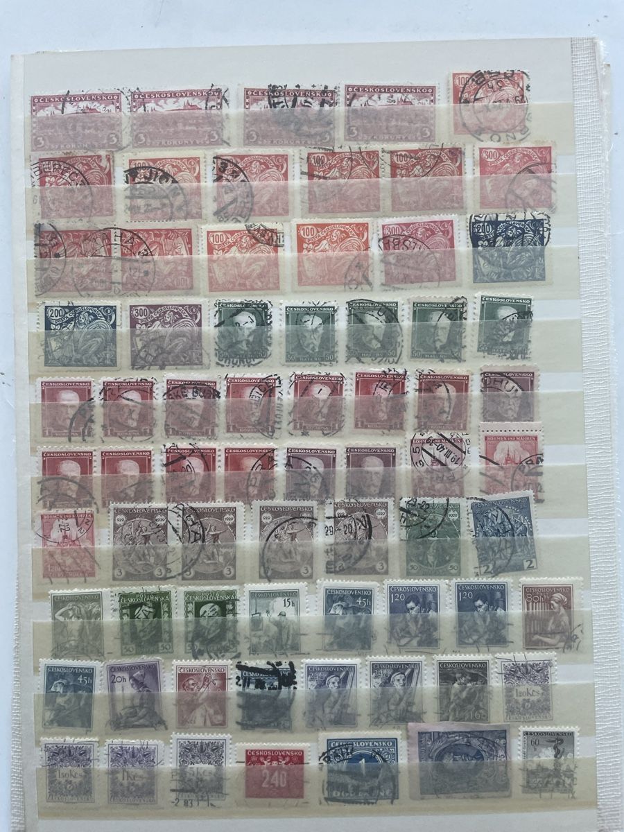 Tutti i francobolli: Briefmarken-Sammlung: Tschechien – Usato da Meierskappel venduto da Hala03 1