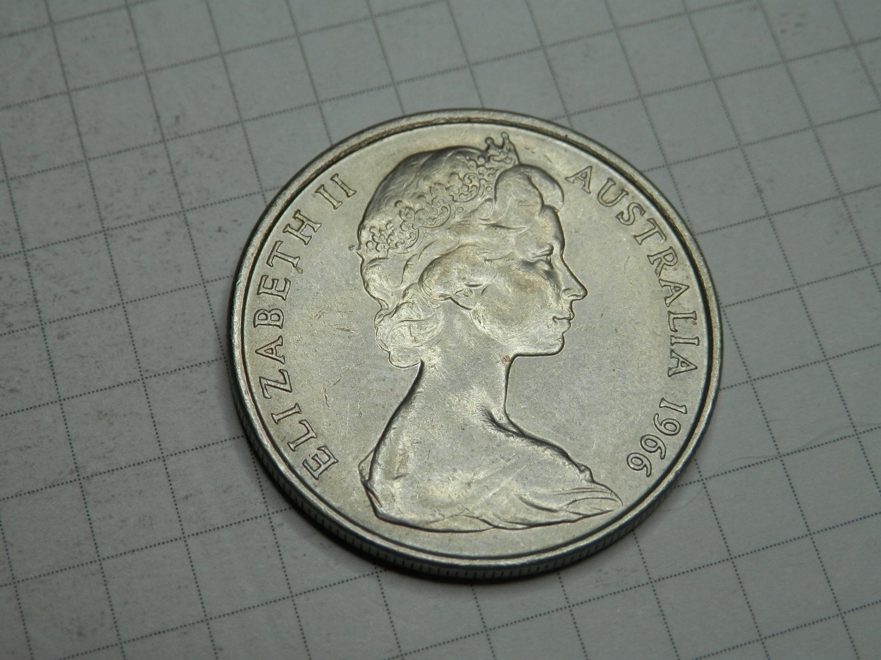 Tutti le monete: Australien 10 Cent, 1966 – Usato da Weiach venduto da weiach81