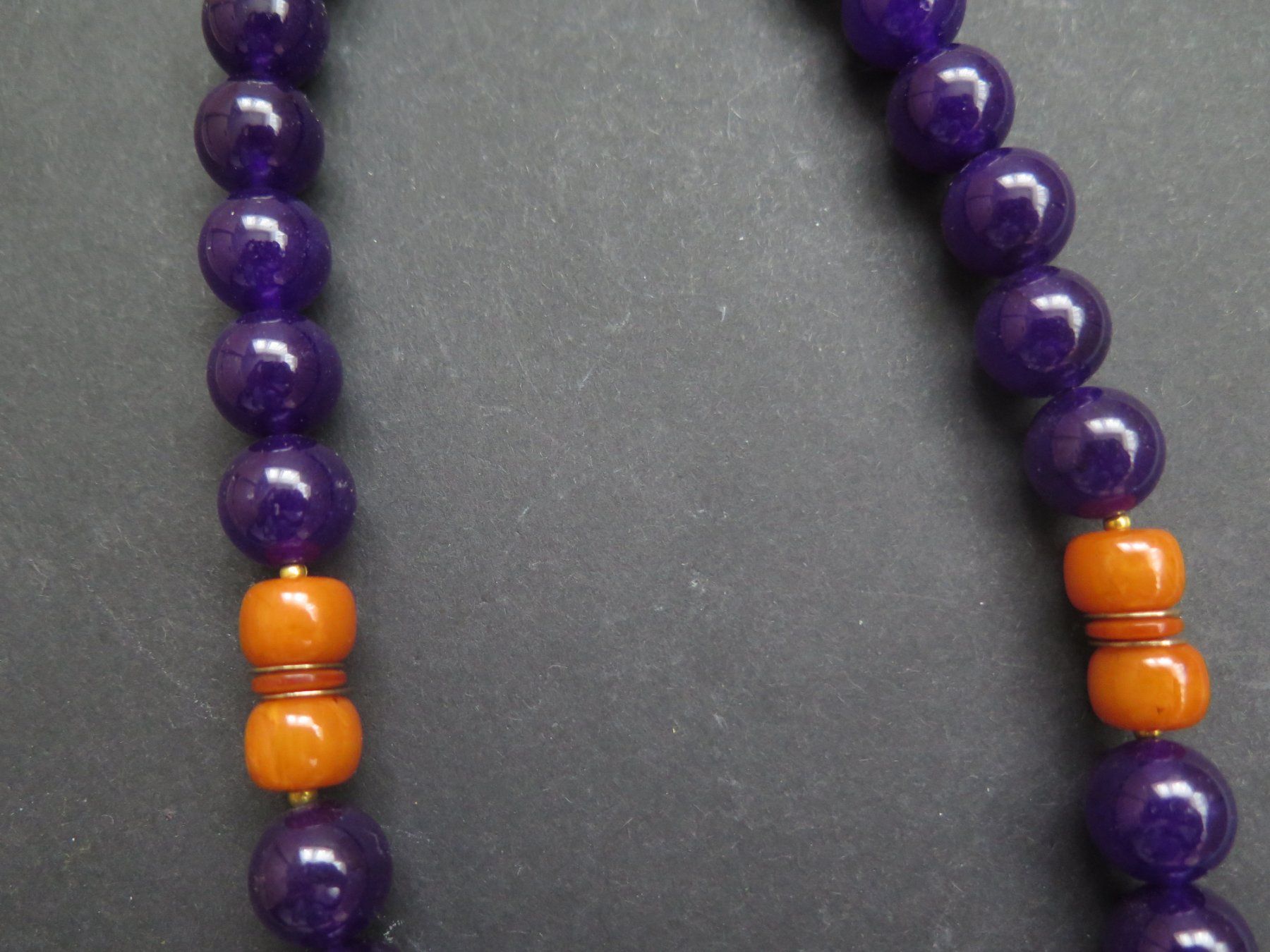 Catenine: Amethyst Jade Kette ungebraucht – Nuovo (secondo la descrizione) da Schaffhausen venduto da Yamakana51L8736OQ8 2