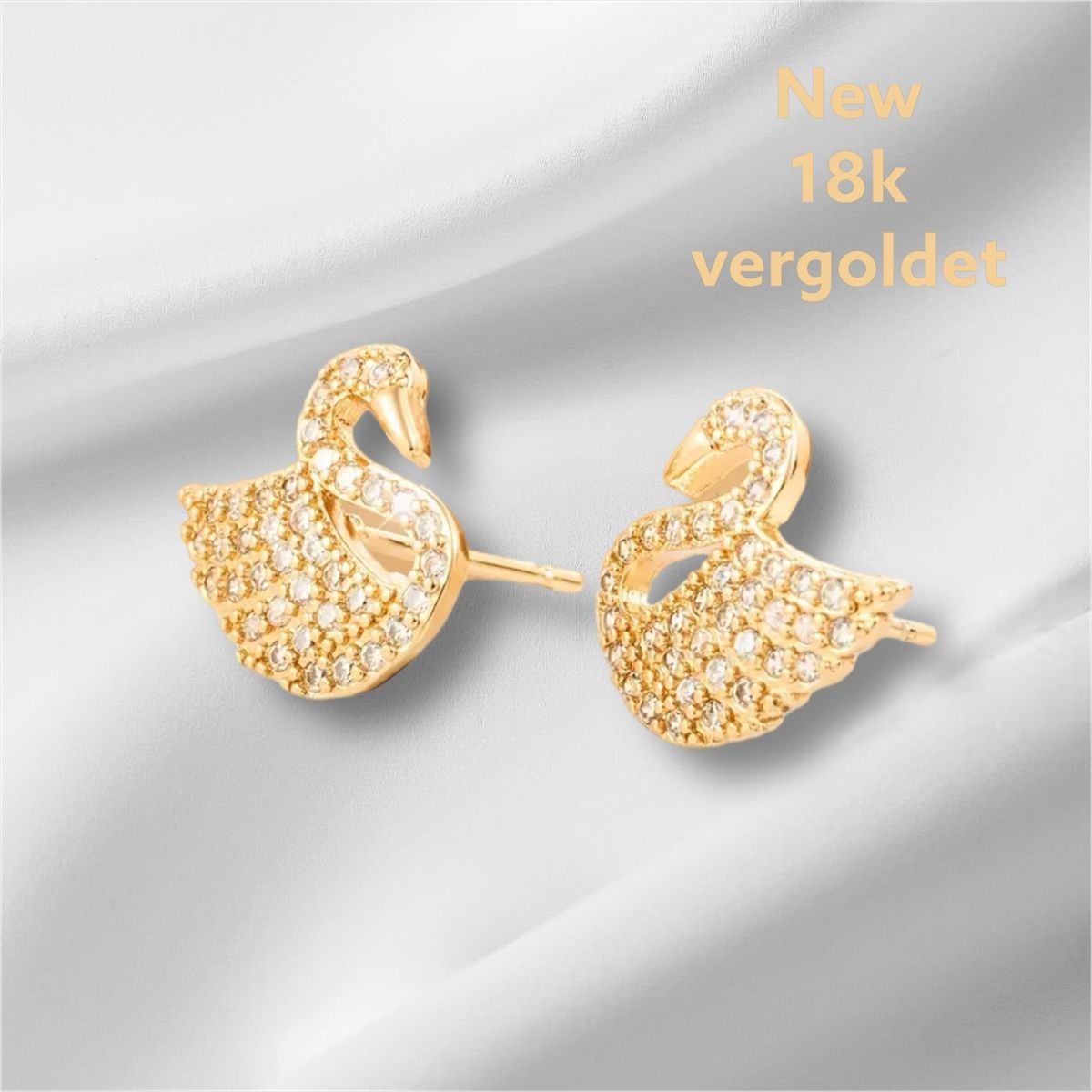 Boucles d'oreille: Coole Ohrring mit 18k v. – Neuf avec emballage d'origine à Hemmental par Schmuckwelt2