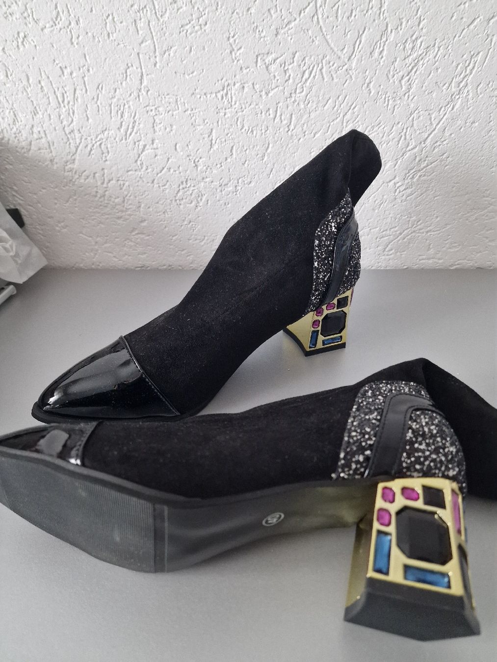 Damenschuhe: Stylische Stiefeletten Gr. 40 – Neu (gemäss Beschreibung) aus Ottenbach von Claurin 2