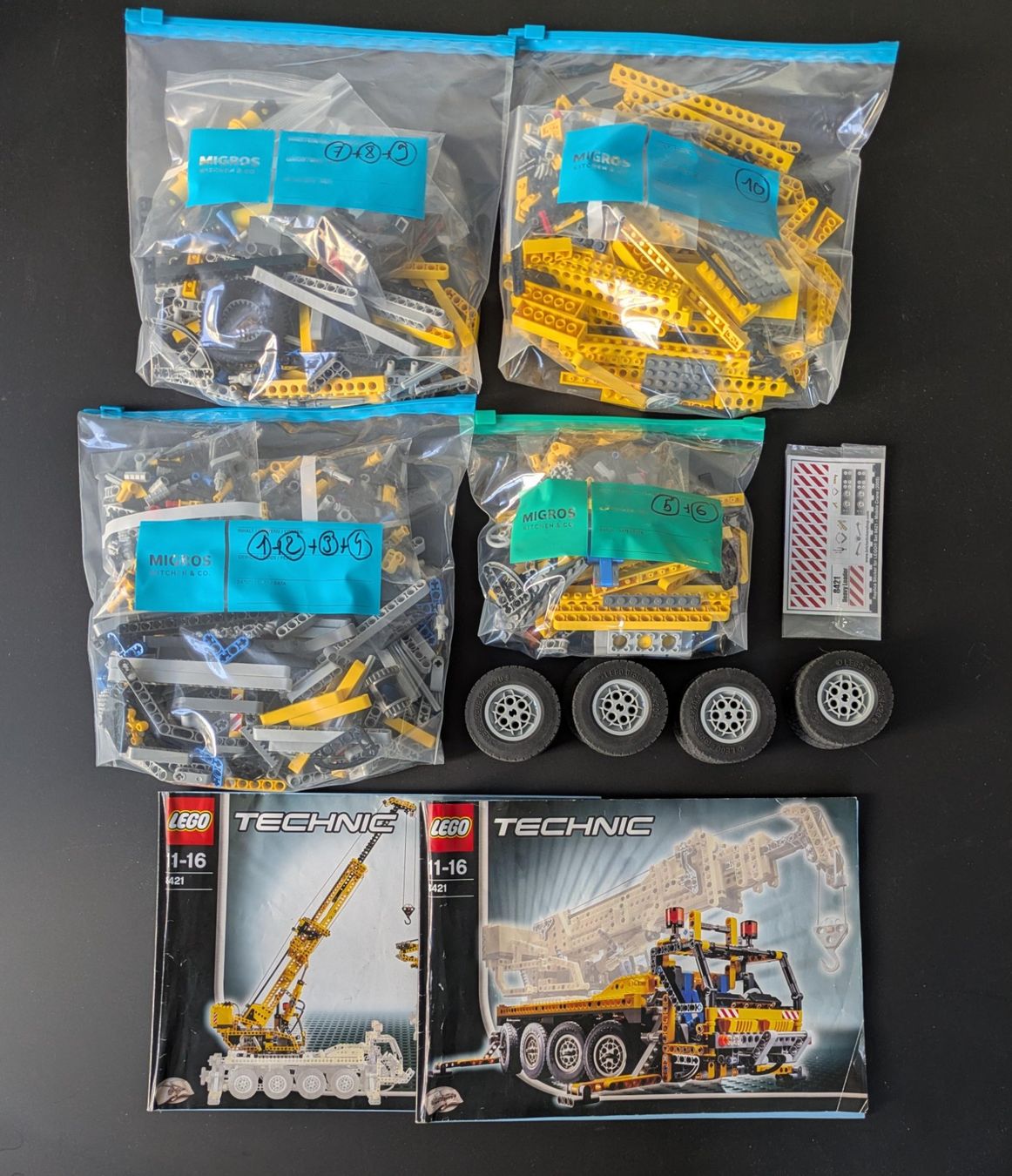 Lego Baukästen: LEGO TECHNIC 8421 - Mobile Crane (2005) with box – Gebraucht aus lausanne von searno 6